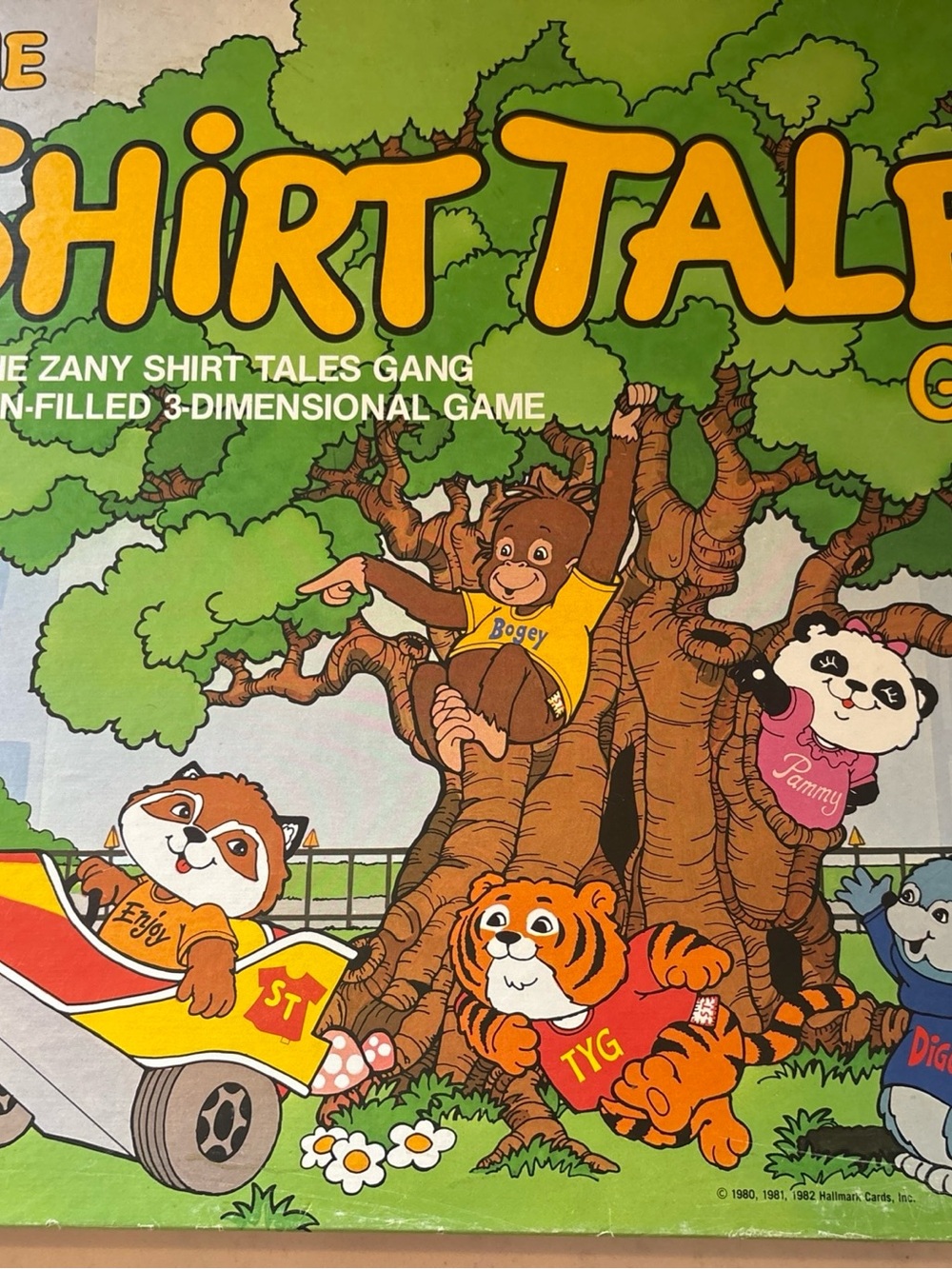 Milton Bradley TV Show Vintage 1983 The Shirt Tales Game